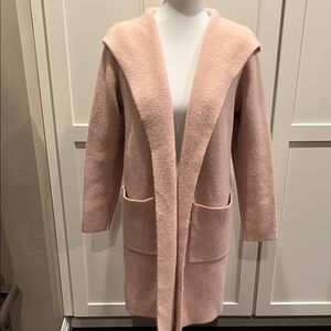 Mini Sister Women's Pink Hooded Cape Coat Size S